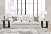 Warmstead Furniture - Ashley Furniture - Maitelynn Living Room - Ottoman / Chalk - 4820214